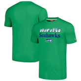 Seattle Seahawks Homage Unisex The NFL ASL Collection by Love Sign American Sign Language T-Shirt Green - NFL