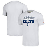 Indianapolis Colts Homage Unisex The NFL ASL Collection by Love Sign American Sign Language T-Shirt Ash - NFL