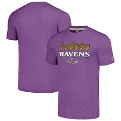 Baltimore Ravens Homage Unisex The NFL ASL Collection by Love Sign American Sign Language T-Shirt Purple - NFL