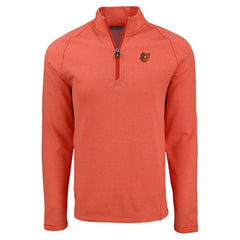 Baltimore Orioles Cutter & Buck Peshastin Eco Fleece Recycled Raglan Quarter-Zip Top Online