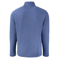 Atlanta Braves Cutter & Buck Peshastin Eco Fleece Recycled Raglan Quarter-Zip Top Clearance