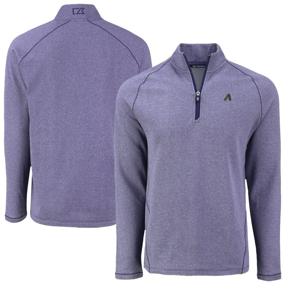 Arizona Diamondbacks Cutter & Buck Peshastin Eco Fleece Recycled Raglan Quarter-Zip Top Online