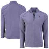Arizona Diamondbacks Cutter & Buck Peshastin Eco Fleece Recycled Raglan Quarter-Zip Top Online