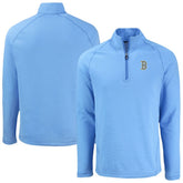 Boston Red Sox Cutter & Buck Peshastin Eco Fleece Recycled Raglan Quarter-Zip Top Near Me