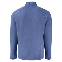 Chicago Cubs Cutter & Buck Peshastin Eco Fleece Recycled Raglan Quarter-Zip Top Clearance