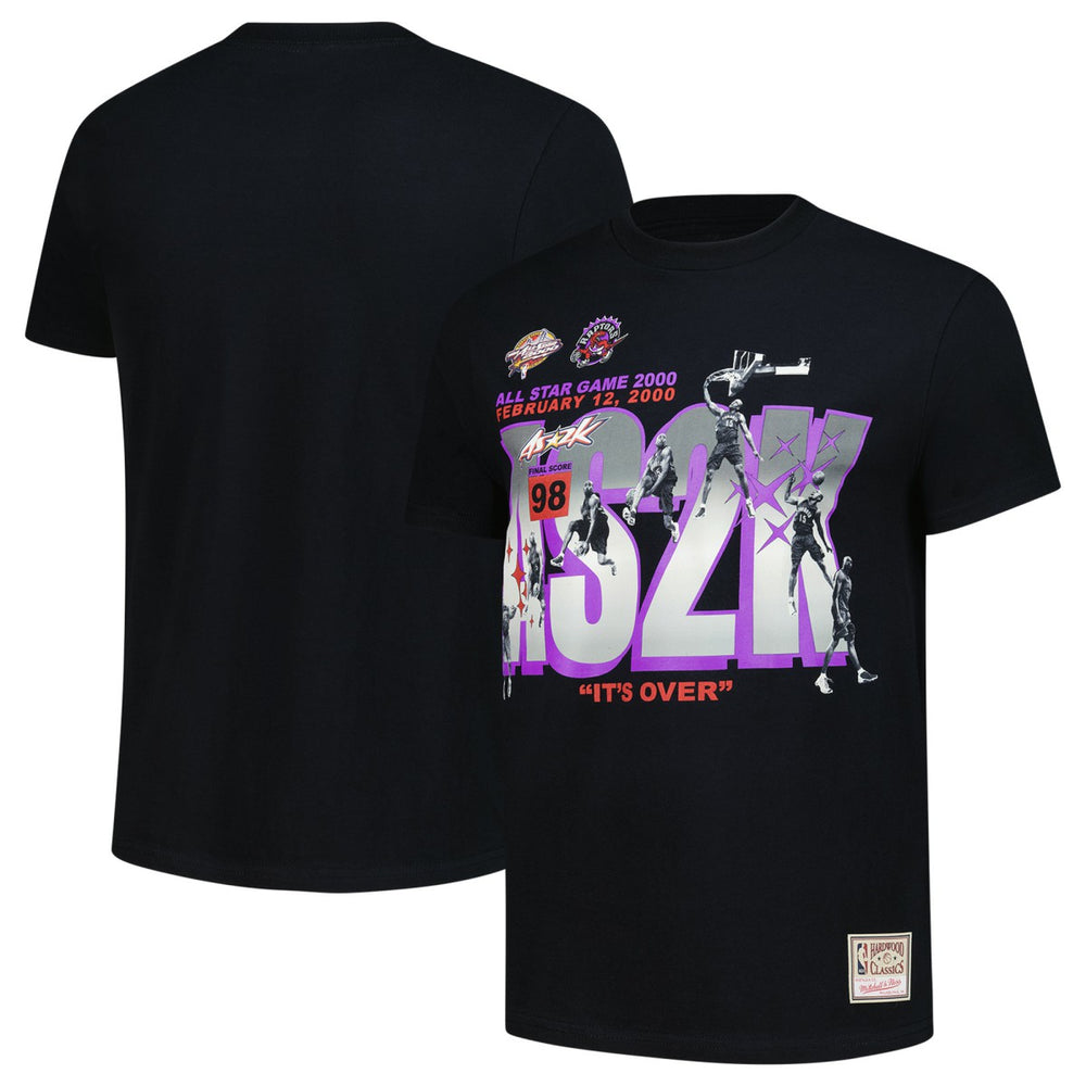 Mitchell & Ness - Vince Carter Toronto Raptors 2000 All-Star Game It's Over T-Shirt - Black