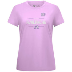 Cale Makar Colorado Avalanche - Levelwear Women's Hockey Fights Cancer Anthem Name & Number T-Shirt Lavender