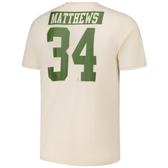 Auston Matthews Toronto Maple Leafs - Levelwear 2024 NHL Military Appreciation Richmond Delta Player Name & Number T-Shirt Khaki