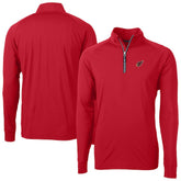 Arizona Cardinals Cutter & Buck Adapt Eco DryTec Raglan Quarter-Zip Jacket Red - NFL