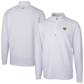 Jacksonville Jaguars Cutter & Buck Traverse Stretch Quarter-Zip Top White - NFL
