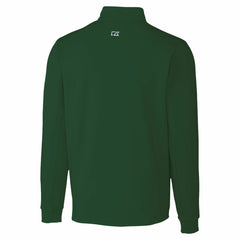 Green Bay Packers Cutter & Buck Traverse Stretch Quarter-Zip Top Hunter Green - NFL