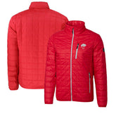 Buffalo Bills Cutter & Buck Big & Tall Rainier PrimaLoft Eco Insulated Full-Zip Puffer Jacket Red - NFL