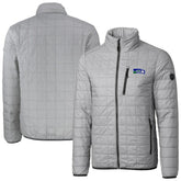 Seattle Seahawks Cutter & Buck Big & Tall Rainier PrimaLoft Eco Insulated Full-Zip Puffer Jacket Gray - NFL