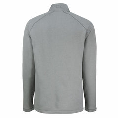 Detroit Lions Cutter & Buck Peshastin Eco Fleece Tri-Blend Raglan Recycled Quarter-Zip Jacket Heather Gray - NFL
