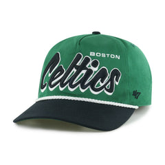 47 brand - Boston Celtics '47 Dropshadow Rope Hitch Adjustable Hat - Kelly Green/Black