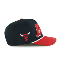 47 brand - Chicago Bulls '47 Dropshadow Rope Hitch Adjustable Hat - Black/Red
