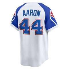 Hank Aaron Atlanta Braves Nike Throwback Cooperstown Collection Limited Jersey for sale