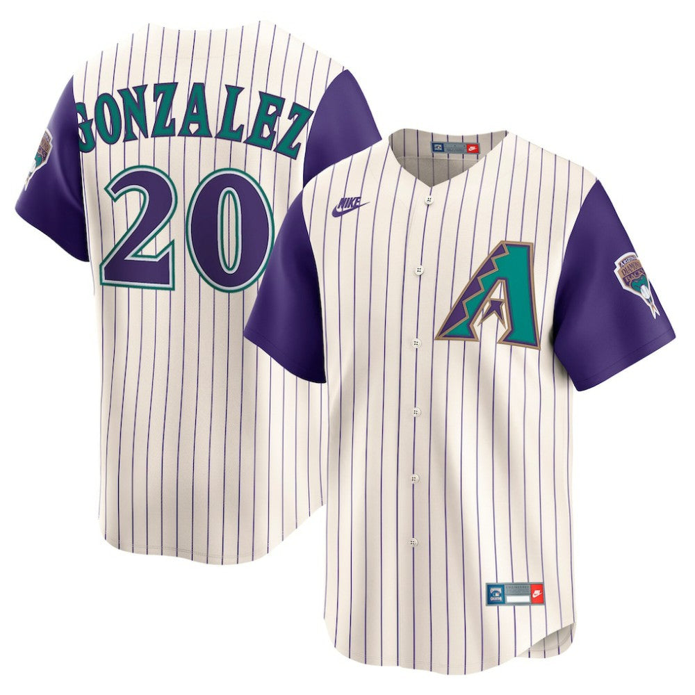 Luis Gonzalez Arizona Diamondbacks Nike Throwback Cooperstown Collection Limited Jersey Near Me