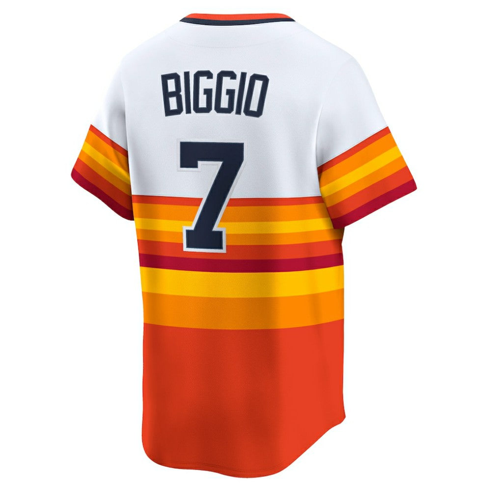 Craig Biggio Houston Astros Nike Throwback Cooperstown Collection Limited Player Jersey - White | MLB Jerseys