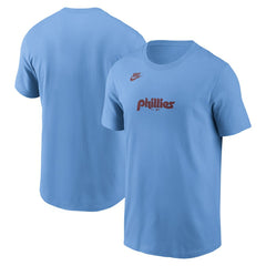 Philadelphia Phillies Nike Cooperstown Collection Wordmark T-Shirt Clearance