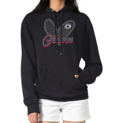 NBA - LA Clippers G-III 4Her by Carl Banks Women's Leopard Heart Graphic Fleece Pullover Hoodie - Black