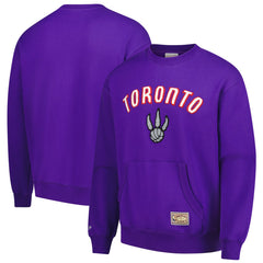Mitchell & Ness - Toronto Raptors Nights Pullover Sweatshirt - Purple
