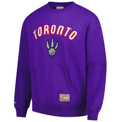 Mitchell & Ness - Toronto Raptors Nights Pullover Sweatshirt - Purple