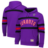 Mitchell & Ness - Toronto Raptors Hardwood Classics Nights Head Coach Pullover Hoodie - Purple