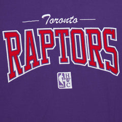 Mitchell & Ness - Toronto Raptors Hardwood Classics There & Back 2.0 Vintage Pullover Sweatshirt - Purple