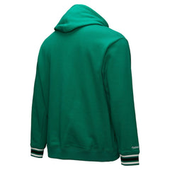 Mitchell & Ness - Boston Celtics Chainstitch Applique Vintage Heavyweight Pullover Hoodie - Kelly Green