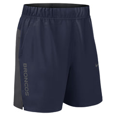 Denver Broncos Woven Victory Dri-FIT Shorts Navy - Nike