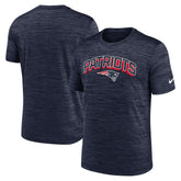 New England Patriots Primetime Velocity Dri-FIT T-Shirt Navy - Nike
