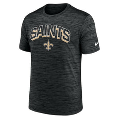 New Orleans Saints Primetime Velocity Dri-FIT T-Shirt Black - Nike