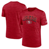 San Francisco 49ers Primetime Velocity Dri-FIT T-Shirt Scarlet - Nike