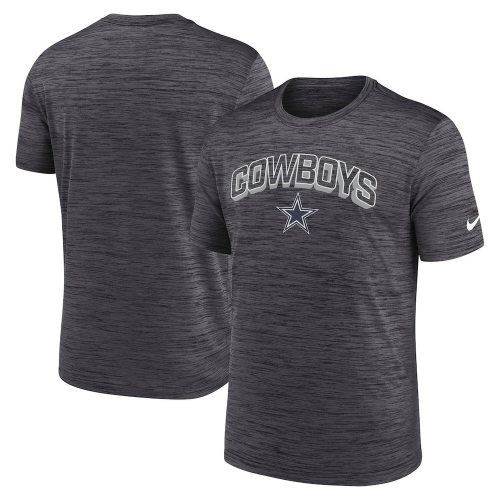 Dallas Cowboys Primetime Velocity Dri-FIT T-Shirt Charcoal - Nike
