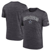 Dallas Cowboys Primetime Velocity Dri-FIT T-Shirt Charcoal - Nike