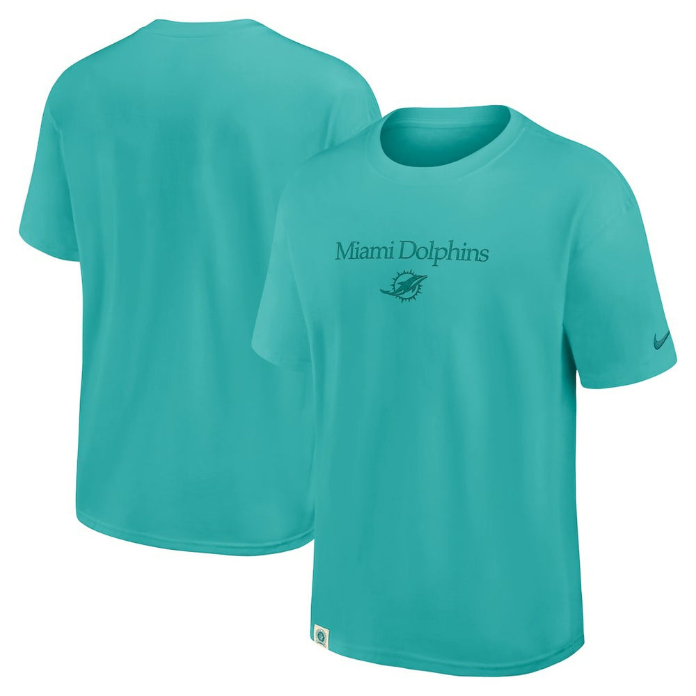 Miami Dolphins Glory Max90 T-Shirt Aqua - Nike