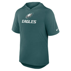 Philadelphia Eagles Lockup Tri-Blend Hoodie T-Shirt Midnight Green - Nike