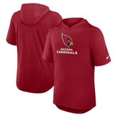 Arizona Cardinals Lockup Tri-Blend Hoodie T-Shirt Cardinal - Nike
