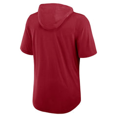 Arizona Cardinals Lockup Tri-Blend Hoodie T-Shirt Cardinal - Nike