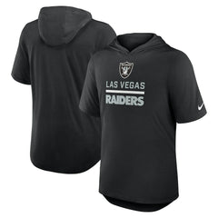 Las Vegas Raiders Lockup Tri-Blend Hoodie T-Shirt Black - Nike