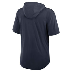 Houston Texans Lockup Tri-Blend Hoodie T-Shirt Navy - Nike