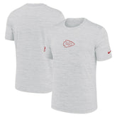Kansas City Chiefs Sideline Velocity Dri-FIT T-Shirt - Ash - Nike