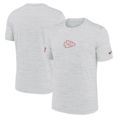 Kansas City Chiefs Sideline Velocity Dri-FIT T-Shirt - Ash - Nike