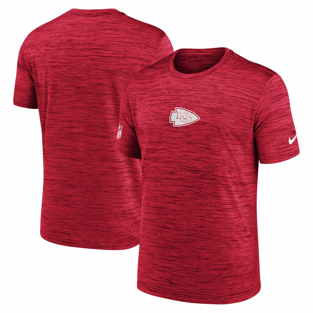 Kansas City Chiefs Sideline Velocity Dri-FIT T-Shirt - Red - Nike