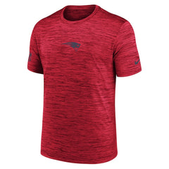 New England Patriots Sideline Velocity Dri-FIT T-Shirt - Red - Nike
