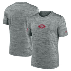 San Francisco 49ers Sideline Velocity Dri-FIT T-Shirt - Gray - Nike