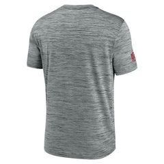 San Francisco 49ers Sideline Velocity Dri-FIT T-Shirt - Gray - Nike