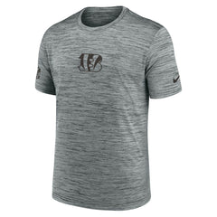 Cincinnati Bengals Sideline Velocity Dri-FIT T-Shirt - Gray - Nike