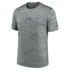 Baltimore Ravens Sideline Velocity Dri-FIT T-Shirt - Gray - Nike